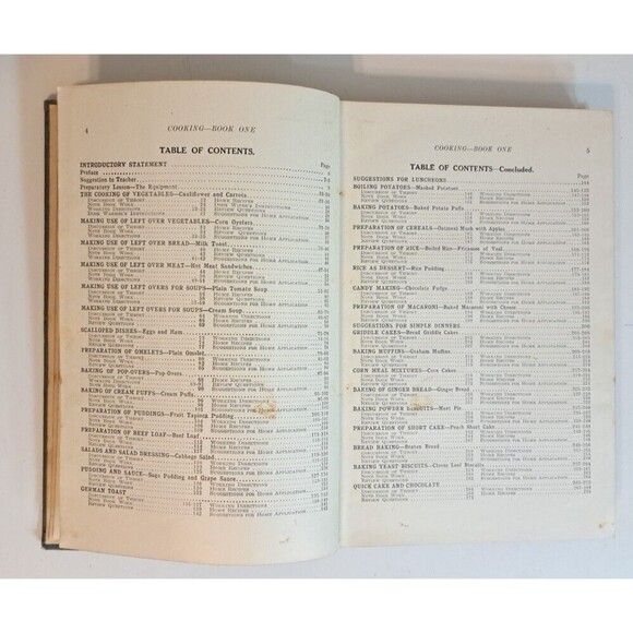 Cooking Book One Lilla Frich, A.b. Industrial Book & Equipment Co. 1914 Edition - Picture 8 of 9